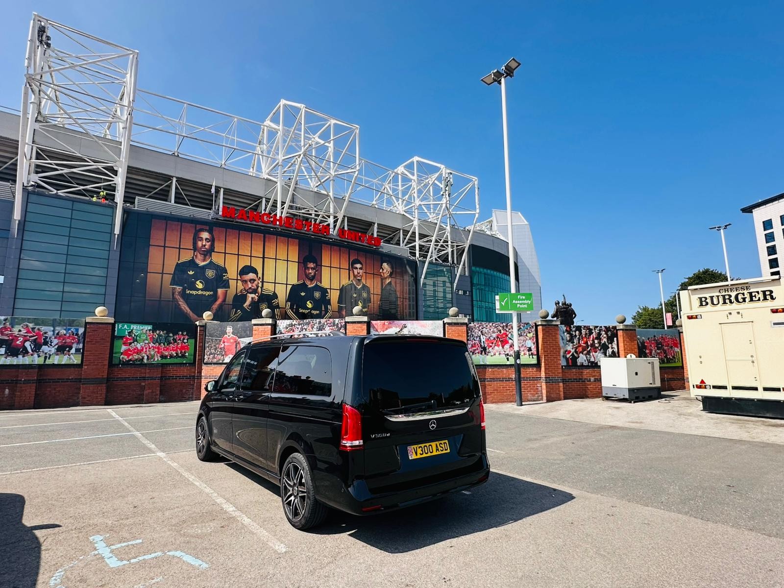 London to Manchester Stadium