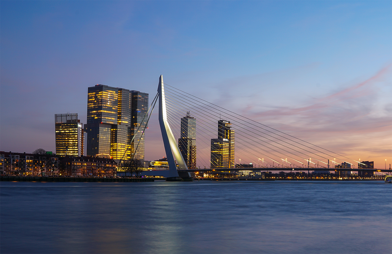 Erasmusbrug: Bridging Luxury with Iconic Landmarks